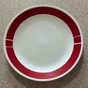 Corelle Urban Red Pattern Dinner Plate - Corning